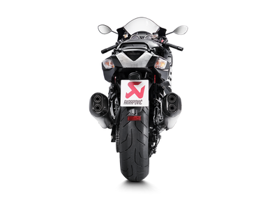 Akrapovic Slip-On Line Titanium Muffler System w/Carbon End Cap for Kawasaki ZZR 1400/ZX14R 12-20 Akrapovic