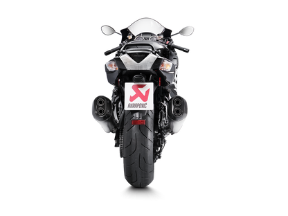 Akrapovic Slip-On Line Titanium Muffler System w/Carbon End Cap for Kawasaki ZZR 1400/ZX14R 12-20 Akrapovic