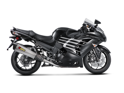 Akrapovic Slip-On Line Titanium Muffler System w/Carbon End Cap for Kawasaki ZZR 1400/ZX14R 12-20 Akrapovic
