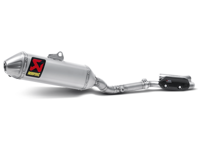Akrapovic Evolution Line Titanium Exhaust System w/Titanium End Cap for Kawasaki KX 250 F 09-16