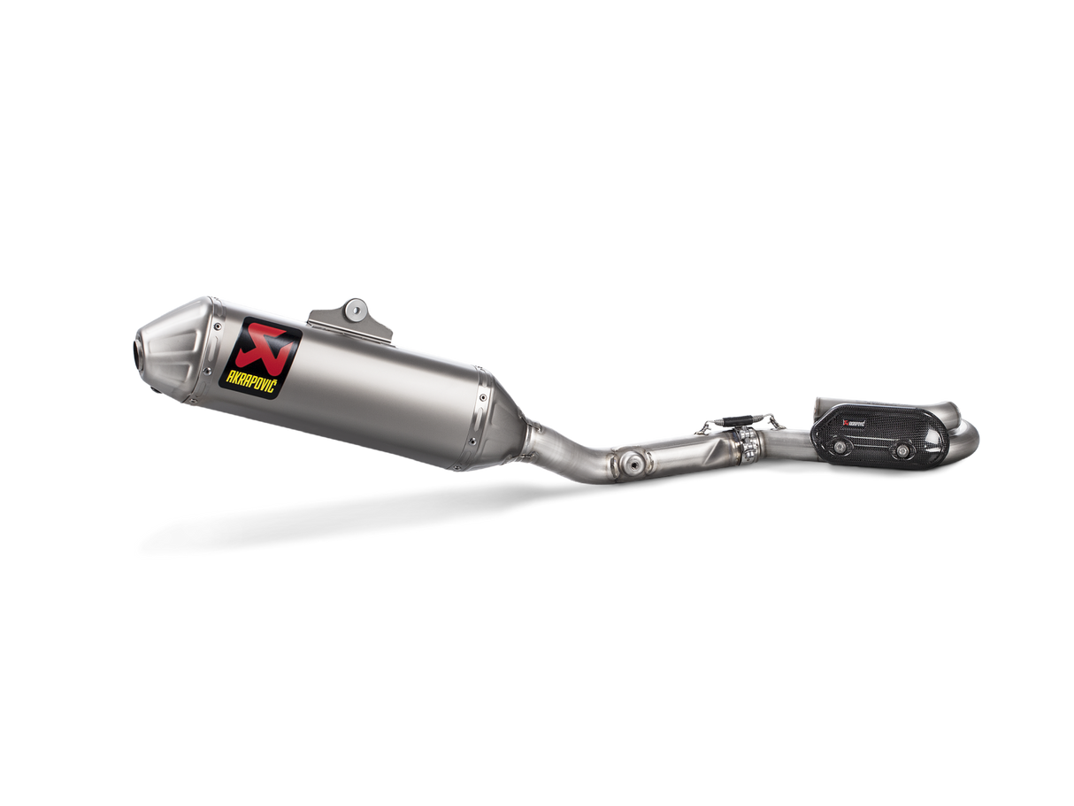 Akrapovic Racing Line Titanium Exhaust System w/Titanium End Cap for Kawasaki KX 250 F 17-20 Akrapovic