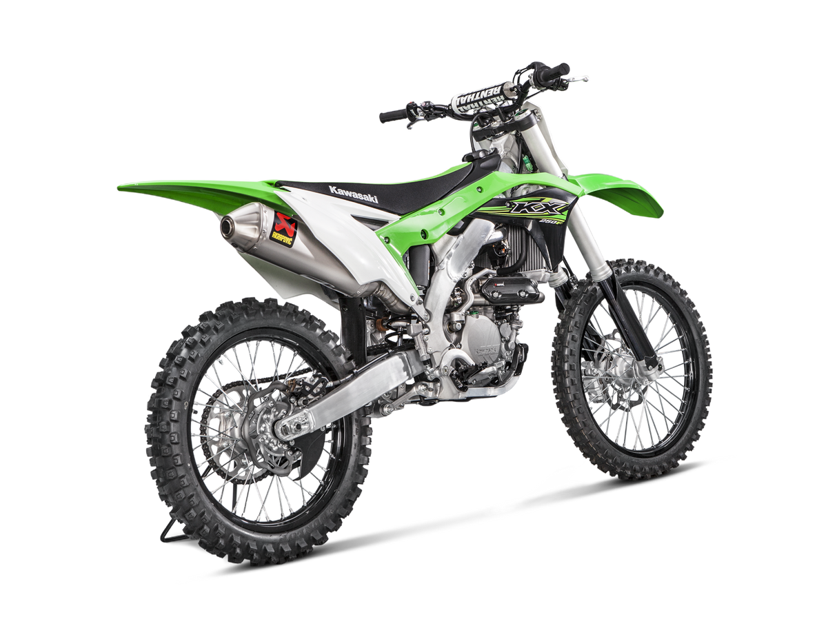 Akrapovic Racing Line Titanium Exhaust System w/Titanium End Cap for Kawasaki KX 250 F 17-20 Akrapovic