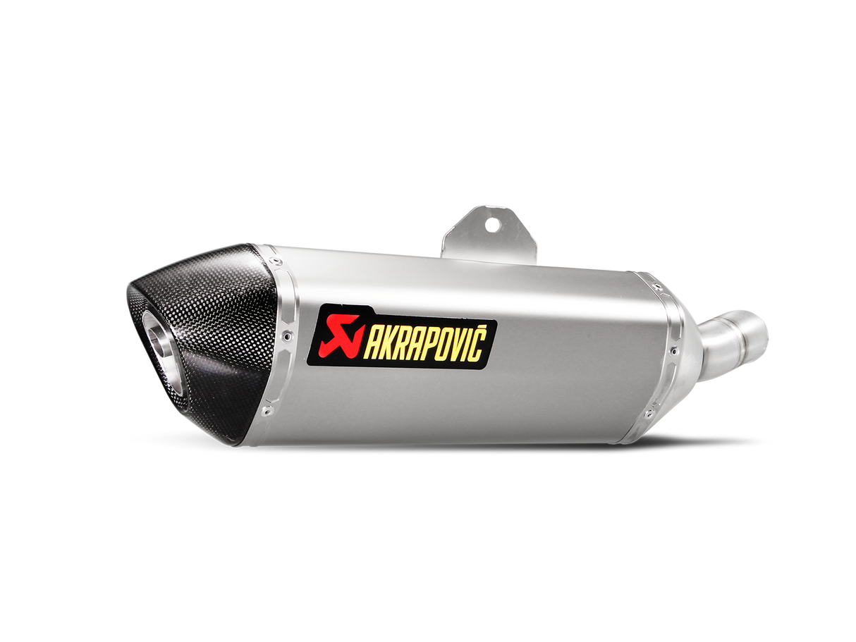 Akrapovic Slip-On Line Stainless Steel Muffler System w/Carbon End Cap for Kawasaki Ninja 250SL/Z250SL 15-17 Akrapovic