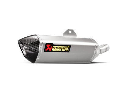 Akrapovic Slip-On Line Stainless Steel Muffler System w/Carbon End Cap for Kawasaki Ninja 250SL/Z250SL 15-17 Akrapovic