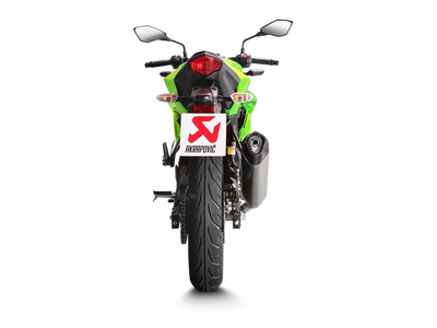 Akrapovic Slip-On Line Stainless Steel Muffler System w/Carbon End Cap for Kawasaki Ninja 250SL/Z250SL 15-17 Akrapovic