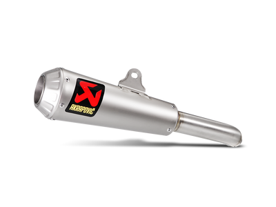 Akrapovic Slip-On Line Titanium Muffler System w/Titanium End Cap for Kawasaki Ninja 250SL/Z250SL 15-17 Akrapovic