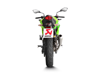 Akrapovic Slip-On Line Titanium Muffler System w/Titanium End Cap for Kawasaki Ninja 250SL/Z250SL 15-17 Akrapovic