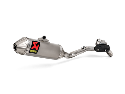 Akrapovic Evolution Line Titanium Exhaust System w/Titanium End Cap for Kawasaki KX 450 F 19-20