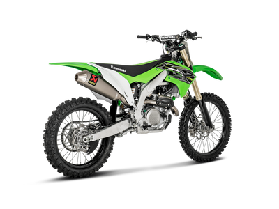 Akrapovic Evolution Line Titanium Exhaust System w/Titanium End Cap for Kawasaki KX 450 F 19-20