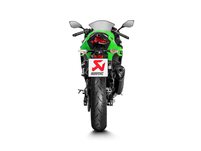 Akrapovic Slip-On Line Carbon Muffler System w/Carbon End Cap for Kawasaki Ninja 400 18-Up/Z400 19-Up/Ninja 500/Z500 2024 Akrapovic
