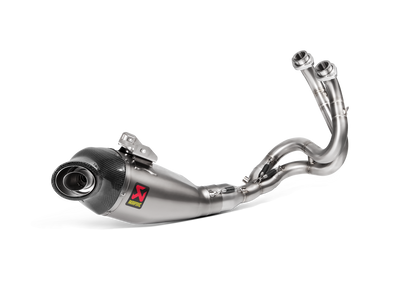 Akrapovic Racing Line Titanium Exhaust System w/Carbon End Cap for Kawasaki Versys 650 17-20 Akrapovic