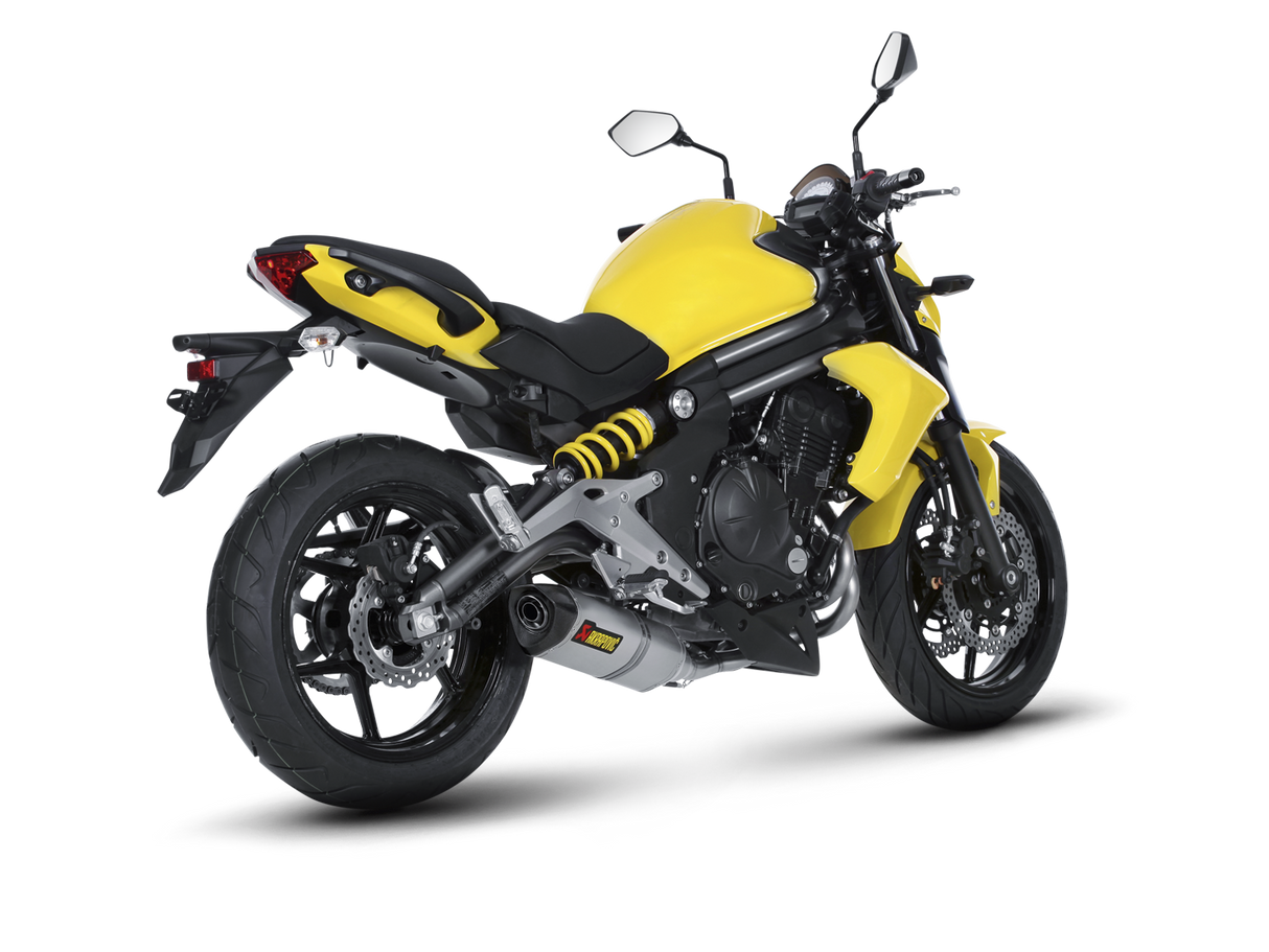 Akrapovic Racing Line Titanium Exhaust System w/Carbon End Cap for Kawasaki ER-6 N/ER-6 F 12-16 Akrapovic