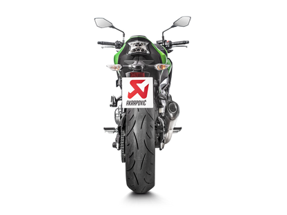 Akrapovic Slip-On Line Titanium Muffler System w/Carbon End Cap for Kawasaki Z900 17-19