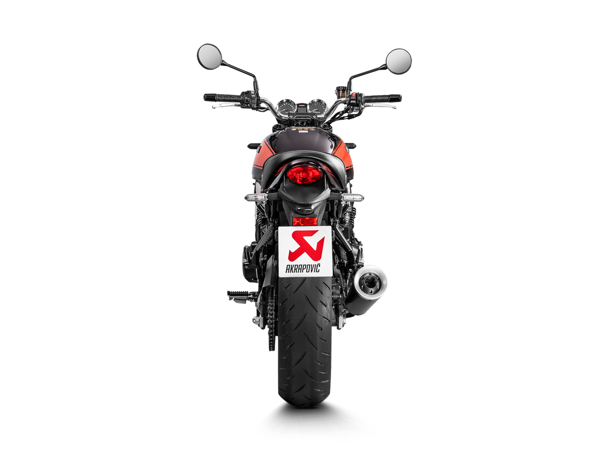 Akrapovic Slip-On Line Black Titanium Muffler System w/Titanium End Cap for Kawasaki Z900 RS/Z900 RS Cafe 18-Up Akrapovic