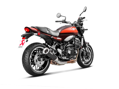 Akrapovic Slip-On Line Black Titanium Muffler System w/Titanium End Cap for Kawasaki Z900 RS/Z900 RS Cafe 18-Up Akrapovic