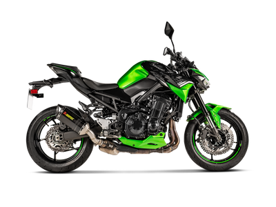 Akrapovic Slip-On Line Carbon Muffler System w/Carbon End Cap for Kawasaki Z900 20-Up