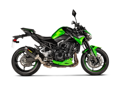 Akrapovic Slip-On Line Carbon Muffler System w/Carbon End Cap for Kawasaki Z900 20-Up