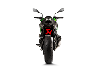 Akrapovic Slip-On Line Titanium Muffler System w/Carbon End Cap (ECE Approved) for Kawasaki Z900 20-Up
