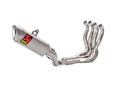 Akrapovic Evolution Line Titanium Exhaust System w/Titanium End Cap for Suzuki GSX-R1000 17-Up Akrapovic
