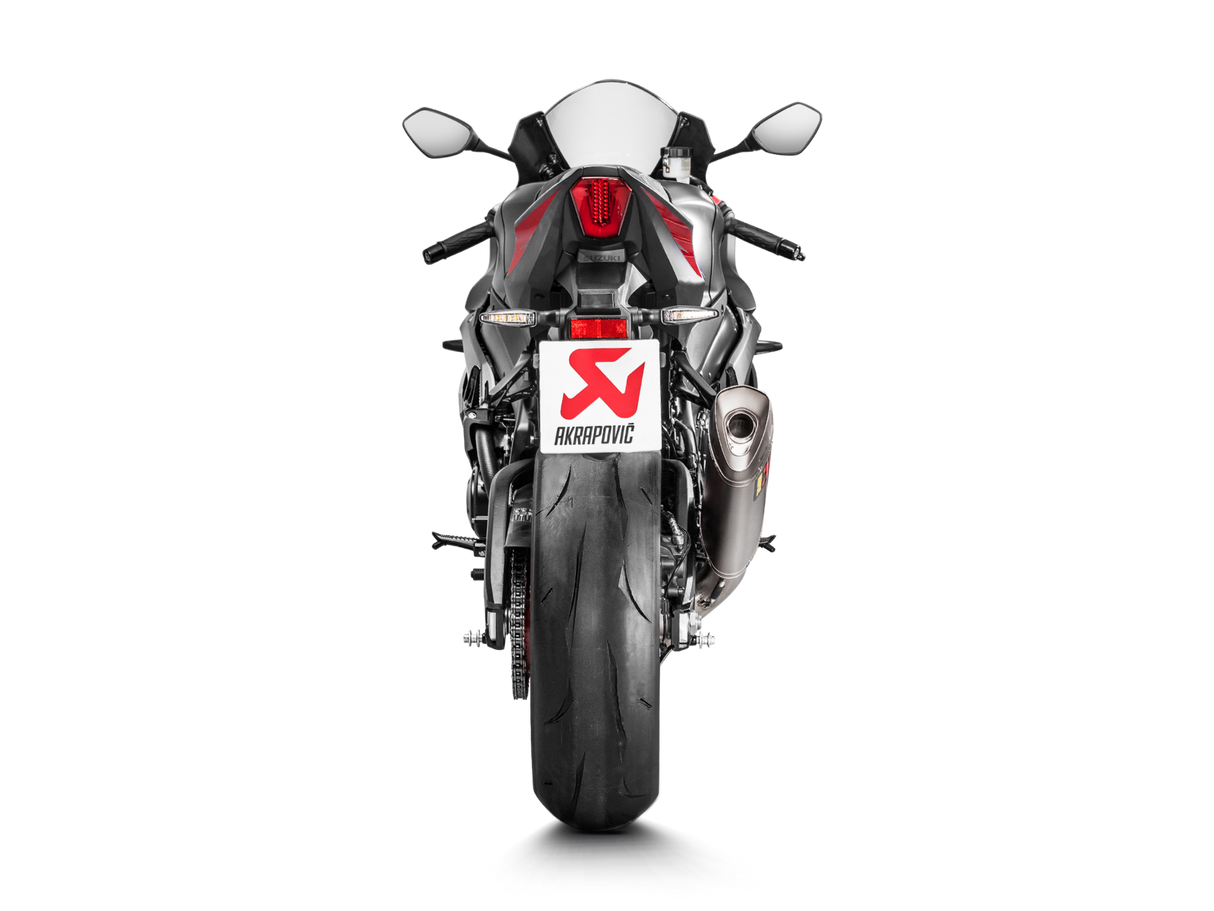 Akrapovic Evolution Line Titanium Exhaust System w/Titanium End Cap for Suzuki GSX-R1000 17-Up Akrapovic