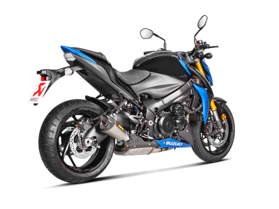 Akrapovic Slip-On Line Titanium Muffler System w/Carbon End Cap & Heat Shield for Suzuki GSX-S 1000/1000GT/950 15-20 Akrapovic