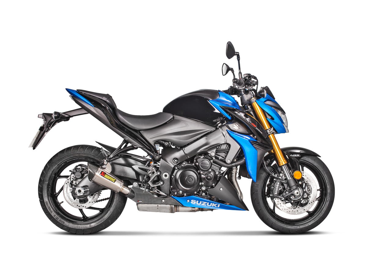Akrapovic Slip-On Line Titanium Muffler System w/Carbon End Cap & Heat Shield for Suzuki GSX-S 1000/1000GT/950 15-20 Akrapovic