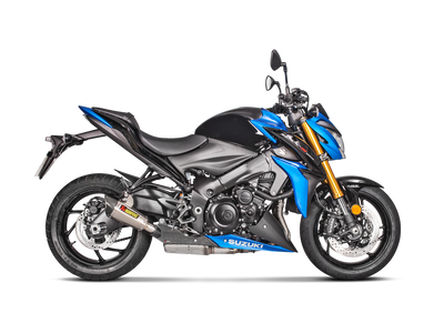 Akrapovic Slip-On Line Titanium Muffler System w/Carbon End Cap & Heat Shield for Suzuki GSX-S 1000/1000GT/950 15-20 Akrapovic