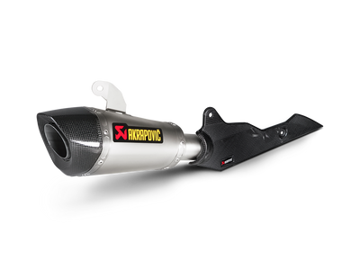 Akrapovic Slip-On Line Titanium Muffler System w/Carbon End Cap & Heat Shield for Suzuki GSX-S 1000/1000GT/950 15-20 Akrapovic
