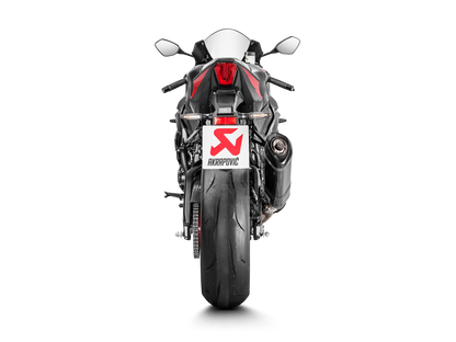 Akrapovic Slip-On Line Carbon Muffler System w/Carbon End Cap for Suzuki GSX-R1000 17-Up Akrapovic