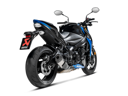 Akrapovic Slip-On Line Titanium Muffler System w/Carbon End Cap & Heat Shield for Suzuki Katana 19-20/GSX-S 1000/1000GT/950 15-20 Akrapovic