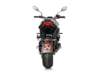 Akrapovic Slip-On Line Titanium Muffler System w/Carbon End Cap & Heat Shield for Suzuki Katana 19-20/GSX-S 1000/1000GT/950 15-20 Akrapovic