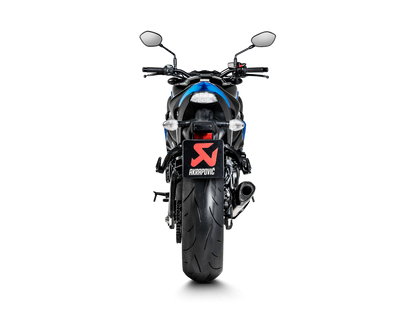 Akrapovic Slip-On Line Titanium Muffler System w/Carbon End Cap & Heat Shield for Suzuki Katana 19-20/GSX-S 1000/1000GT/950 15-20 Akrapovic