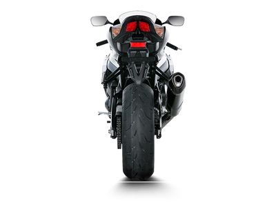 Akrapovic Slip-On Line Carbon Muffler System w/Carbon End Cap for Suzuki GSX-R1000 09-11 Akrapovic
