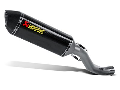 Akrapovic Slip-On Line Carbon Muffler System w/Carbon End Cap for Suzuki GSX-R1000 09-11 Akrapovic