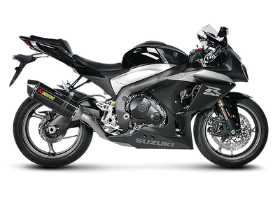 Akrapovic Slip-On Line Carbon Muffler System w/Carbon End Cap for Suzuki GSX-R1000 09-11 Akrapovic