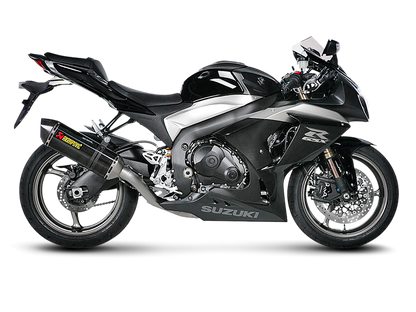 Akrapovic Slip-On Line Carbon Muffler System w/Carbon End Cap for Suzuki GSX-R1000 09-11 Akrapovic