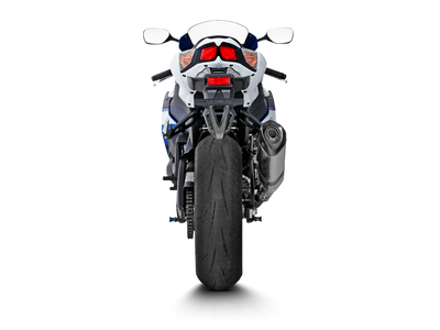 Akrapovic Slip-On Line Titanium Muffler System w/Carbon End Cap for Suzuki GSX-R1000 12-16
