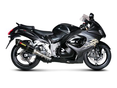 Akrapovic Racing Line Carbon Exhaust System w/Carbon End Cap for Suzuki GSX-1300R Hayabusa 08-17 Akrapovic