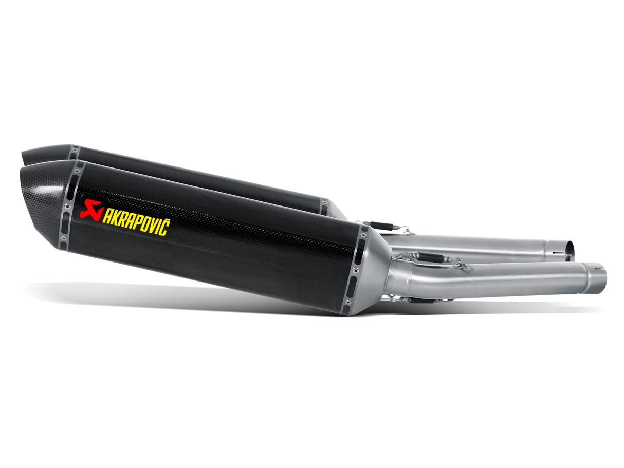 Akrapovic Slip-On Line Carbon Muffler System w/Carbon End Cap for Suzuki GSX-1300R Hayabusa 08-17 Akrapovic