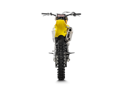 Akrapovic Evolution Line Titanium Exhaust System w/Titanium End Cap for Suzuki RM-Z 250 19-Up Akrapovic
