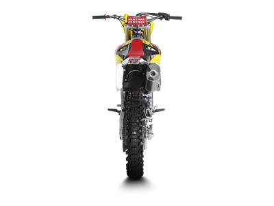 Akrapovic Evolution Line Titanium Exhaust System w/Titanium End Cap for Suzuki RM-Z 450 08-17 Akrapovic
