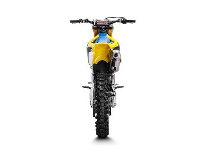 Akrapovic Evolution Line Titanium Exhaust System w/Titanium End Cap for Suzuki RM-Z 450 18-Up