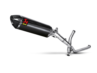 Akrapovic Slip-On Line Carbon Muffler System w/Carbon End Cap for Suzuki V-Strom 650 04-16 Akrapovic