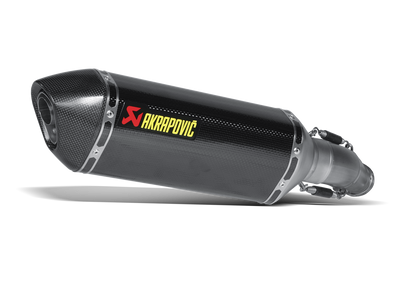 Akrapovic Slip-On Line Carbon Muffler System w/Carbon End Cap for Suzuki GSX-R 600/GSX-R 750 11-17