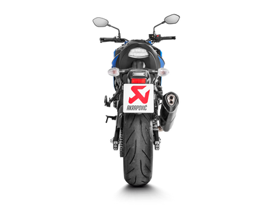 Akrapovic Slip-On Line Carbon Muffler System w/Carbon End Cap for Suzuki GSX-S750 17-20 Akrapovic