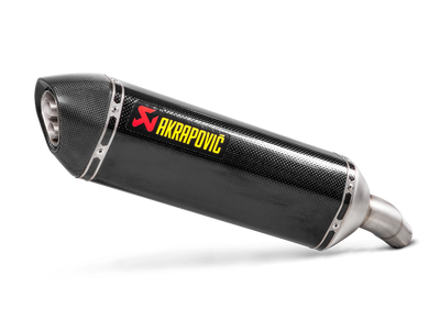 Akrapovic Slip-On Line Carbon Muffler System w/Carbon End Cap for Suzuki GSX-S750 17-20 Akrapovic