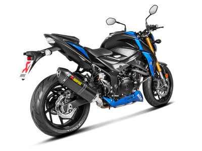 Akrapovic Slip-On Line Carbon Muffler System w/Carbon End Cap for Suzuki GSX-S750 17-20 Akrapovic
