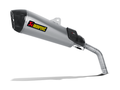 Akrapovic Slip-On Line Titanium Muffler System w/Carbon End Cap for Triumph Tiger 800 XC/XR/XRx/XCx/XRT/XCA 11-16