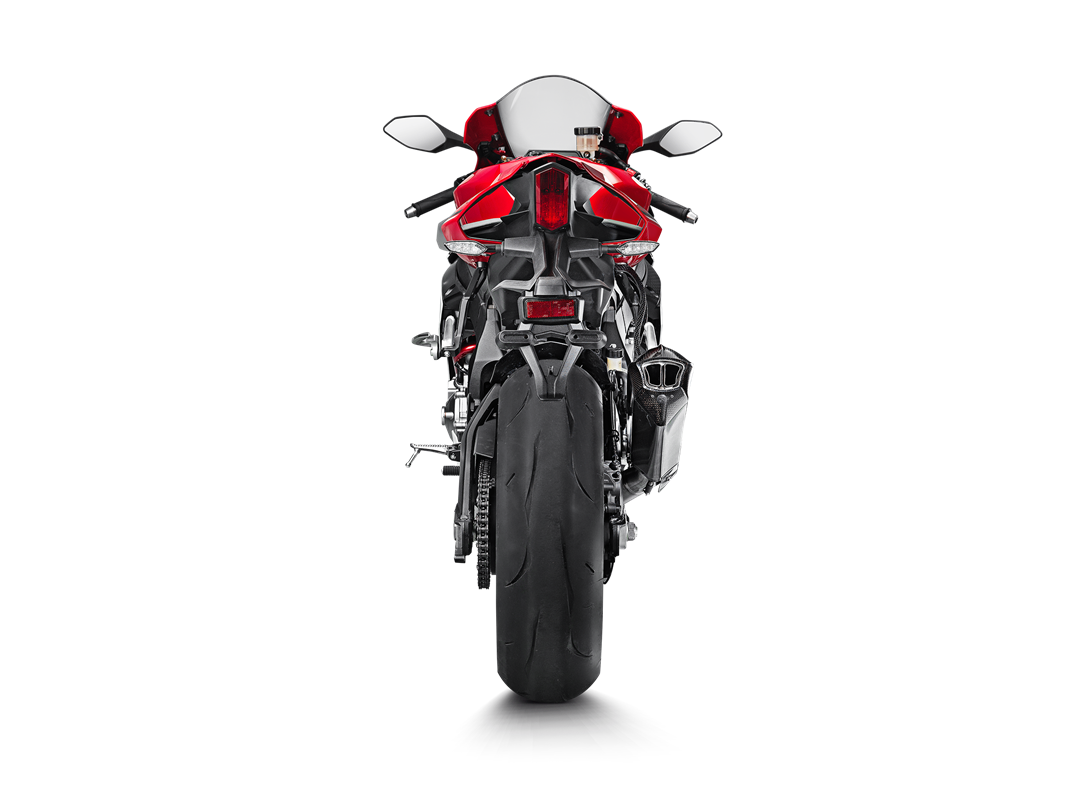 Akrapovic Evolution Line Carbon Exhaust System w/Carbon End Cap for Yamaha YZF-R1 15-19 Akrapovic