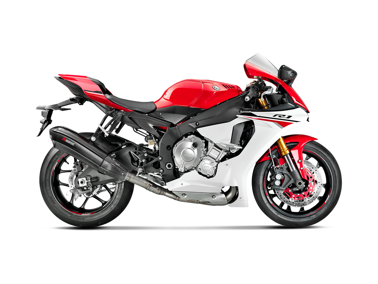 Akrapovic Evolution Line Carbon Exhaust System w/Carbon End Cap for Yamaha YZF-R1 15-19 Akrapovic